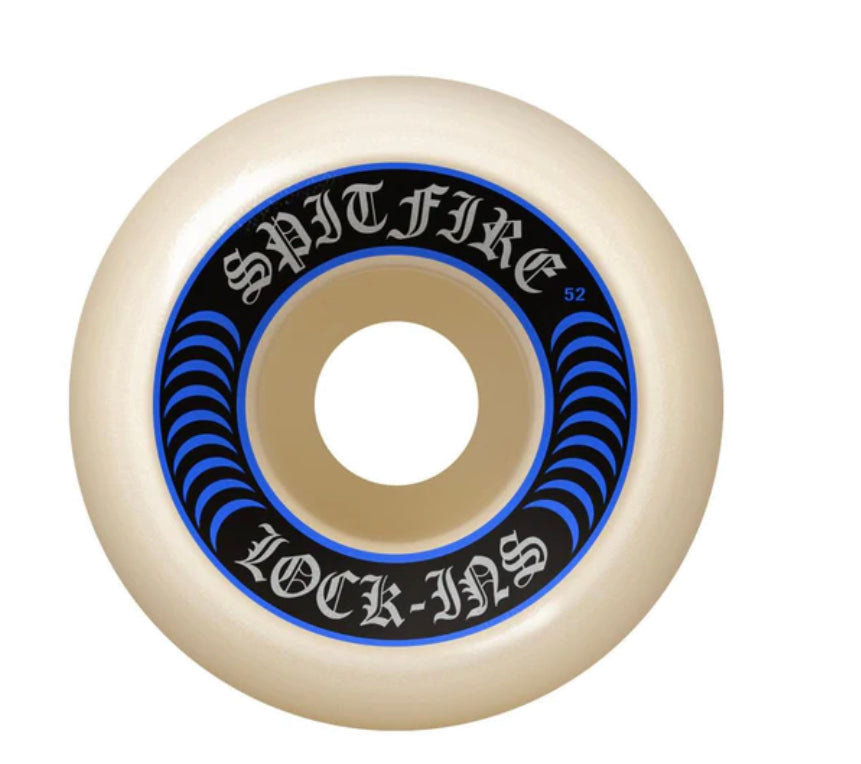 Spitfire - Formula Four 99 Lock-Ins Skateboard Wheels - Blue