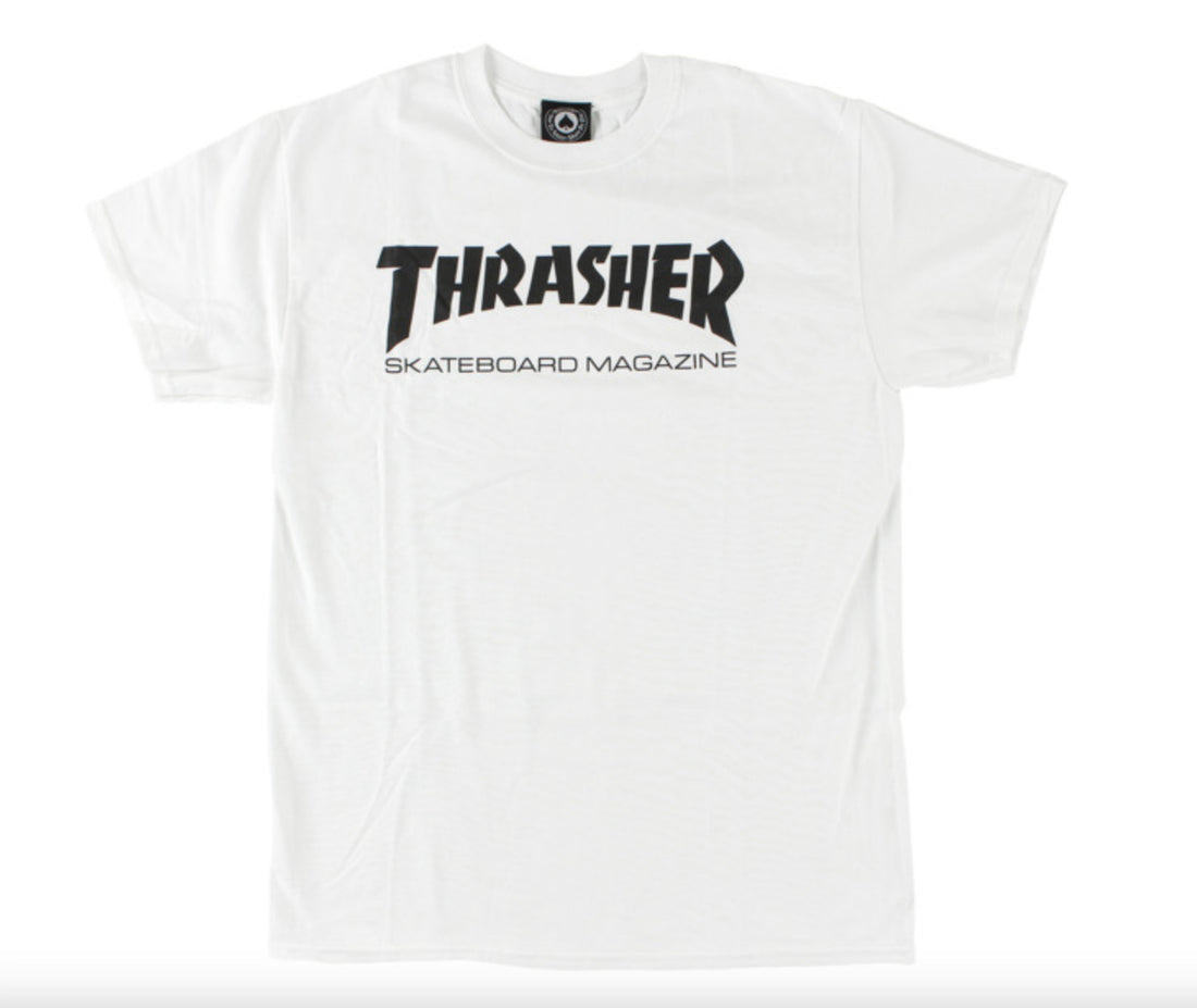 Thrasher Youth Logo Tee White Shirt