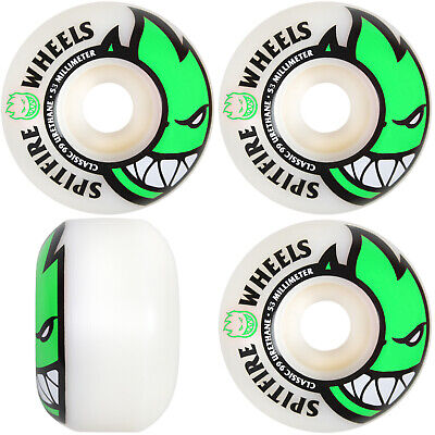 SPITFIRE BIGHEAD WHITE/GREEN 53MM 99D