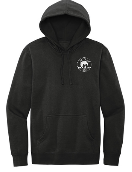 SkateBird Miami - Fleece Hoodie - Black