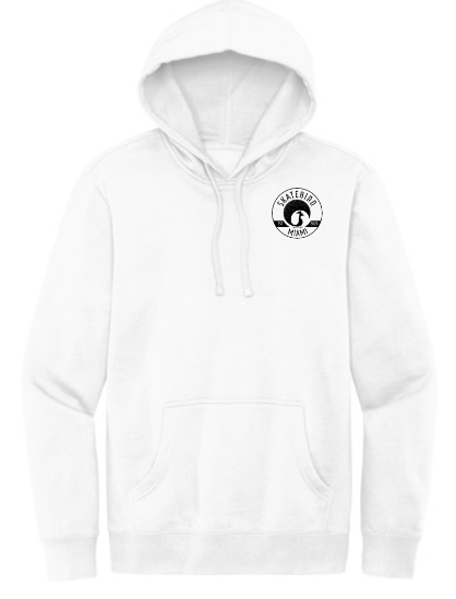 SkateBird Miami - Fleece Hoodie - White